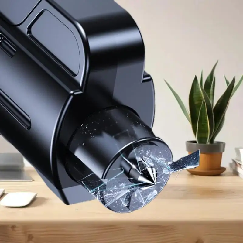 2-in-1 Emergency Car Escape Tool Seatbelt Cutter & Window Breaker Hammer Safety Life-Saving Rescue Hammer for Vehicle Accidents