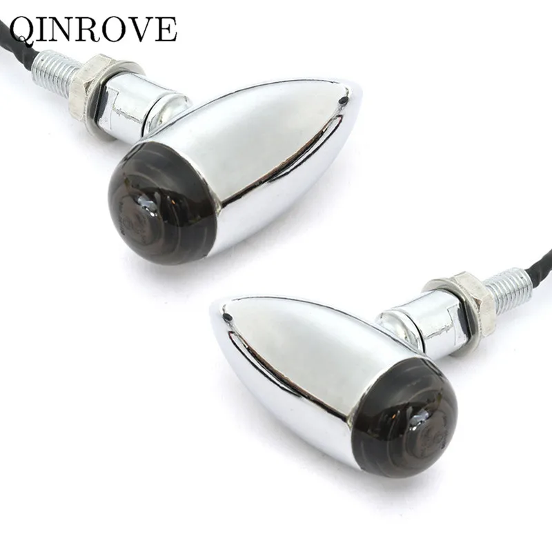 

Motorcycle Turn Signals Light Universal LED Amber Turning Lamp Front Rear 12V Direction Indicators for Honda CB650F KTM 790 Duke