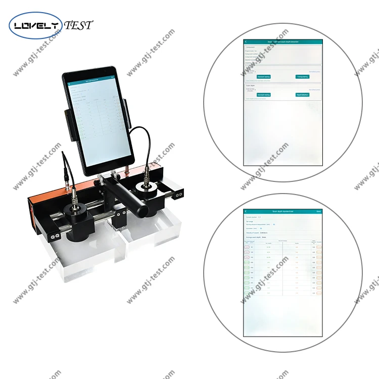 F800 Digital Concrete Crack Depth Measuring Wireless Crack Width Gauge