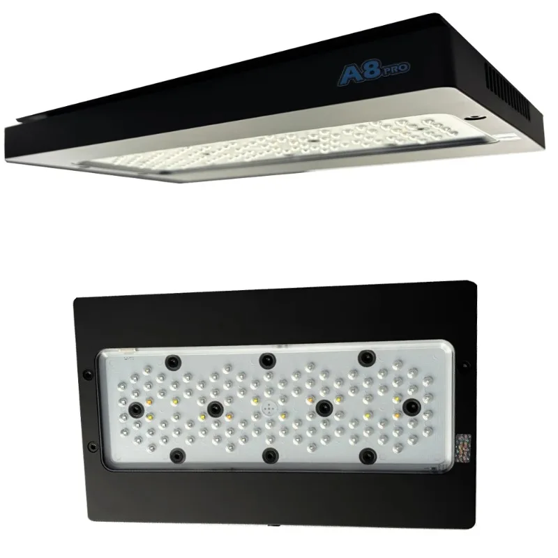 Full Spectrum APP Controls Coral Reef Ocean LED Lights A8 Pro II MAX BLUE 240W 8-channel KREE Coral LED Beads view 3