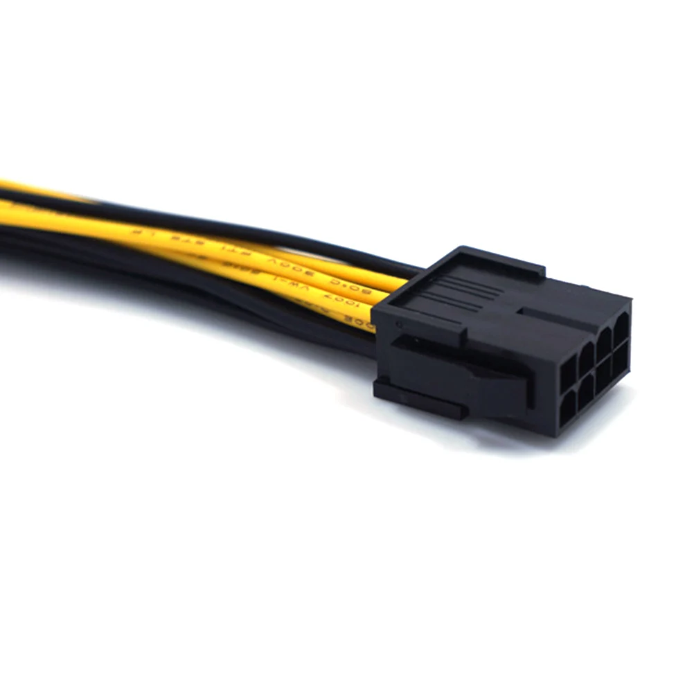 

8 Pin Power Line Dedicated Supply Cable for GPU +P Male Graphics Video Splitter Extension Cord