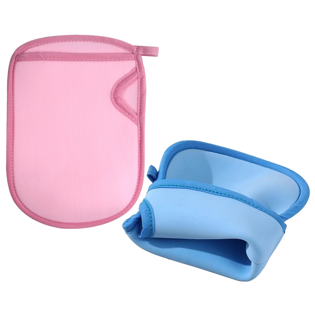 4 Uds guantes exfoliantes cuidado de la piel ducha exfoliante mujeres lavado para limpiar guantes exfoliantes Pva pulido limpieza