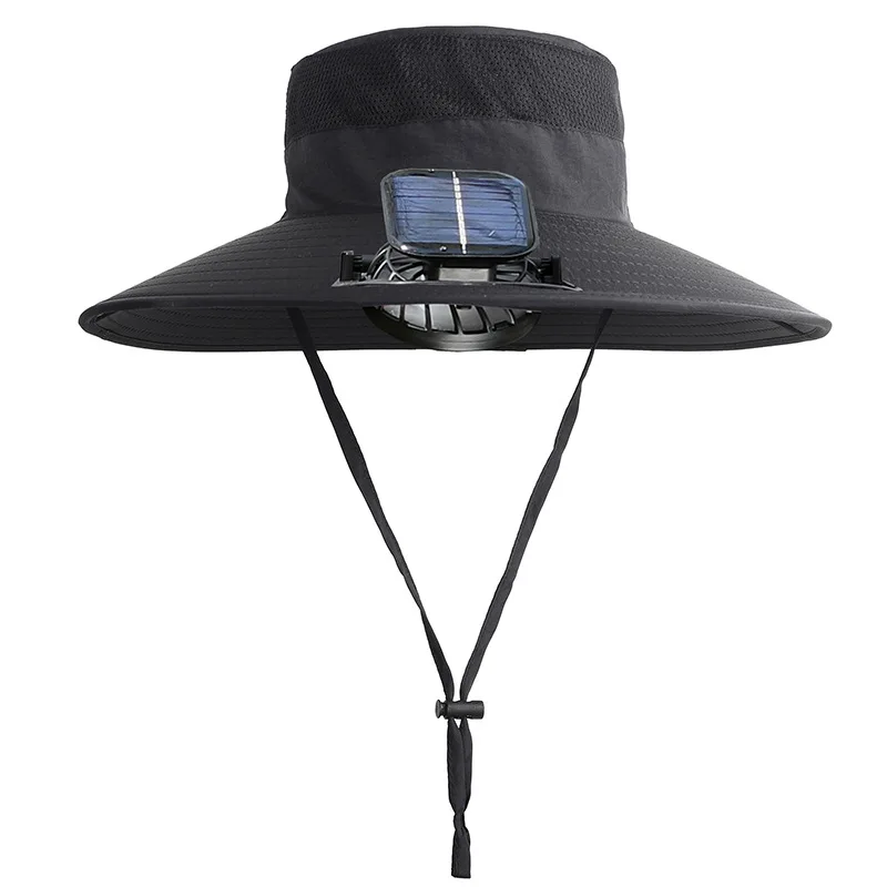 kids-sun-hat-fan-summer-uv-cooling-cap-boys-girls-solar-usb-rechargeable-large-wind-outdoor-breathable-beach-visor-hat-4f008