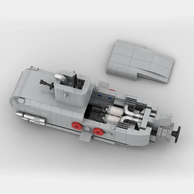 Moc ビルディングレンガ軍事深海潜水艦モデル技術モジュラーブロック建設 DIY セットアセンブリギフトおもちゃ