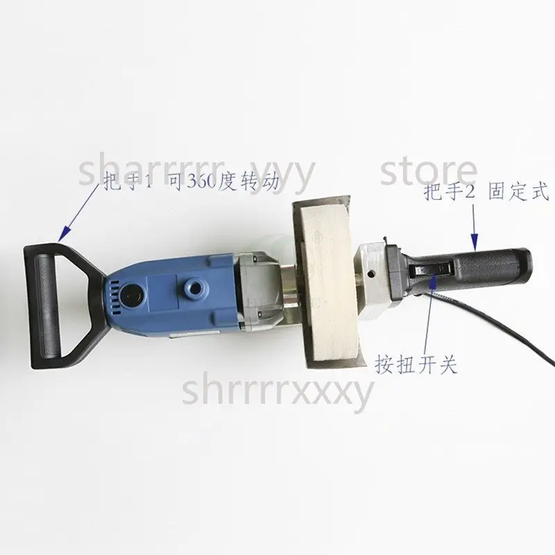 Glass Polishing Machine 800W, Handheld/Bench, Repair Scratches & Restore Surfaces with Wool Pads. Direct from Manufacturer.