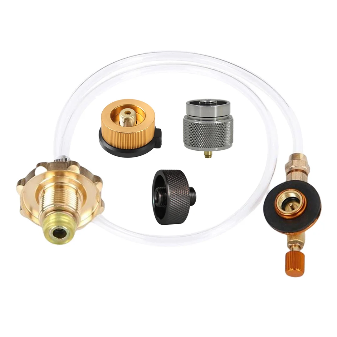 Asia Outdoor Cylinder Filling Adapter Camping Gas Stove Gas Refill Adapter Gas Tank Furnace Connector Accessories