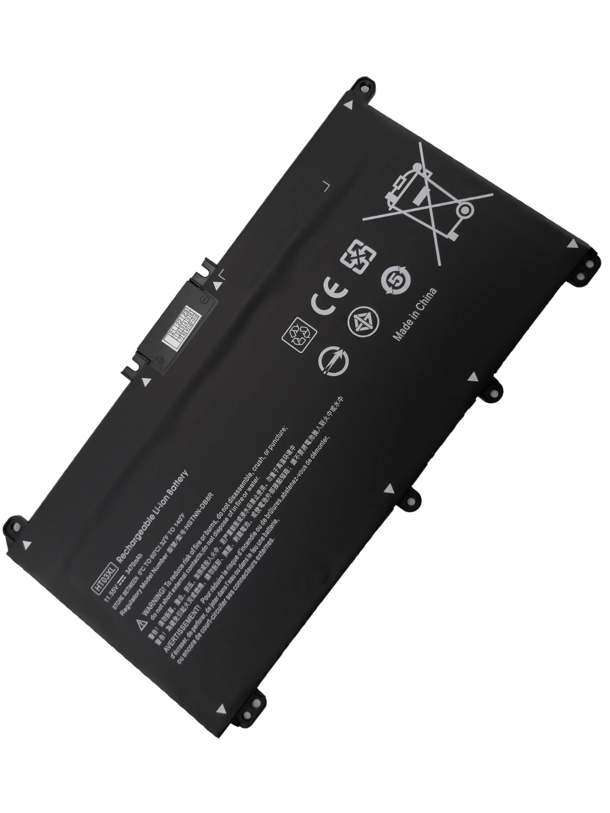 Baterai Laptop HT03XL Berkualitas Tinggi 3600Mah untuk HP Pavilion14 15 TPN-Q207 Q208 HT03XL 14-ce0027TX DY1023DX 14M-DH1003DX