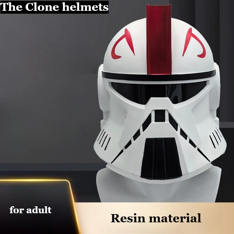 Movie The Clone Wars Cosplay Helmets Masks for Adult The Clone Halloween Mask for Man Costume Carnival Party Prop