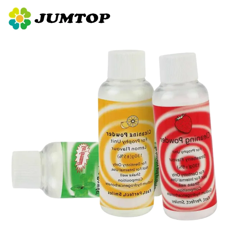 JUMTOP Dental Teeth Whitening Cleaning Sandblasting Powder for Air Prophy Jet