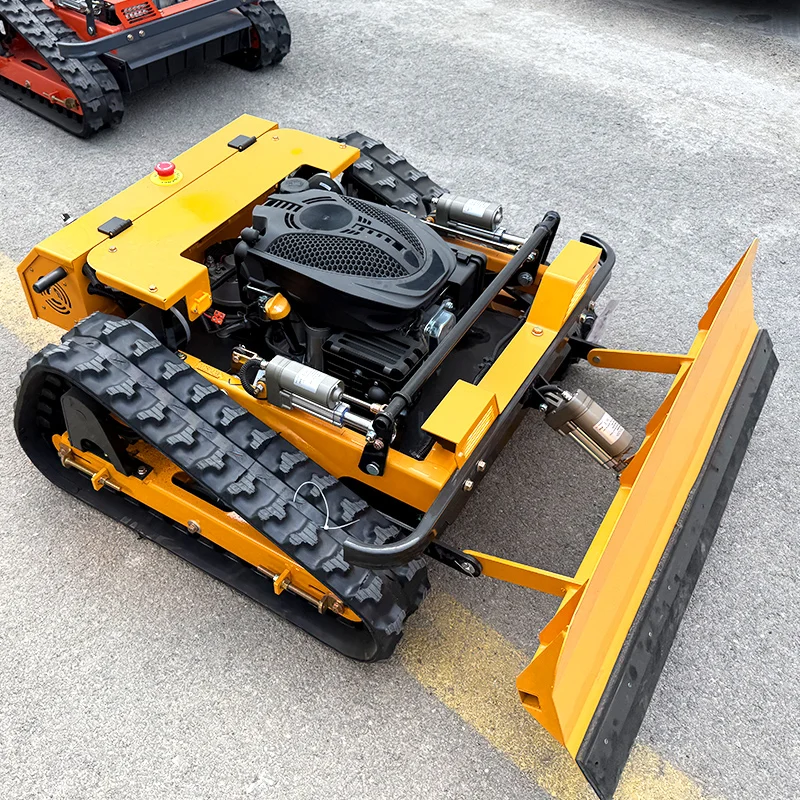 Customised Remote Control Lawnmower with Push Shovel for Snow Shovelling CE Approved Euro 5 Emission Standard