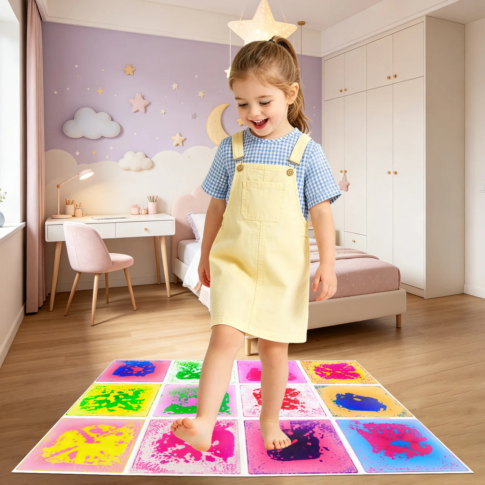 Liquid Sensory Tiles Waterproof Sensory Play Mat Sensory Classroom Must Haves For Autism Kids Sensory Therapy