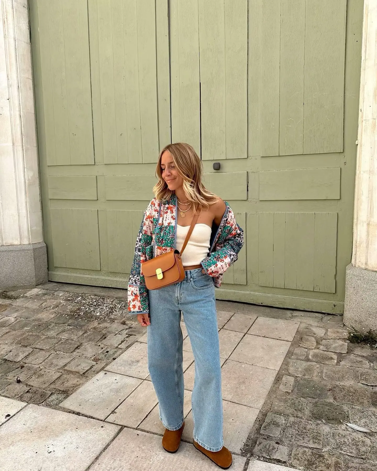 

2025 New Autumn Retro Print Patch Cotton Women's Ethnic Jacket Casual Loose Long-sleeved Short Jacket Winter Women's Outerwear