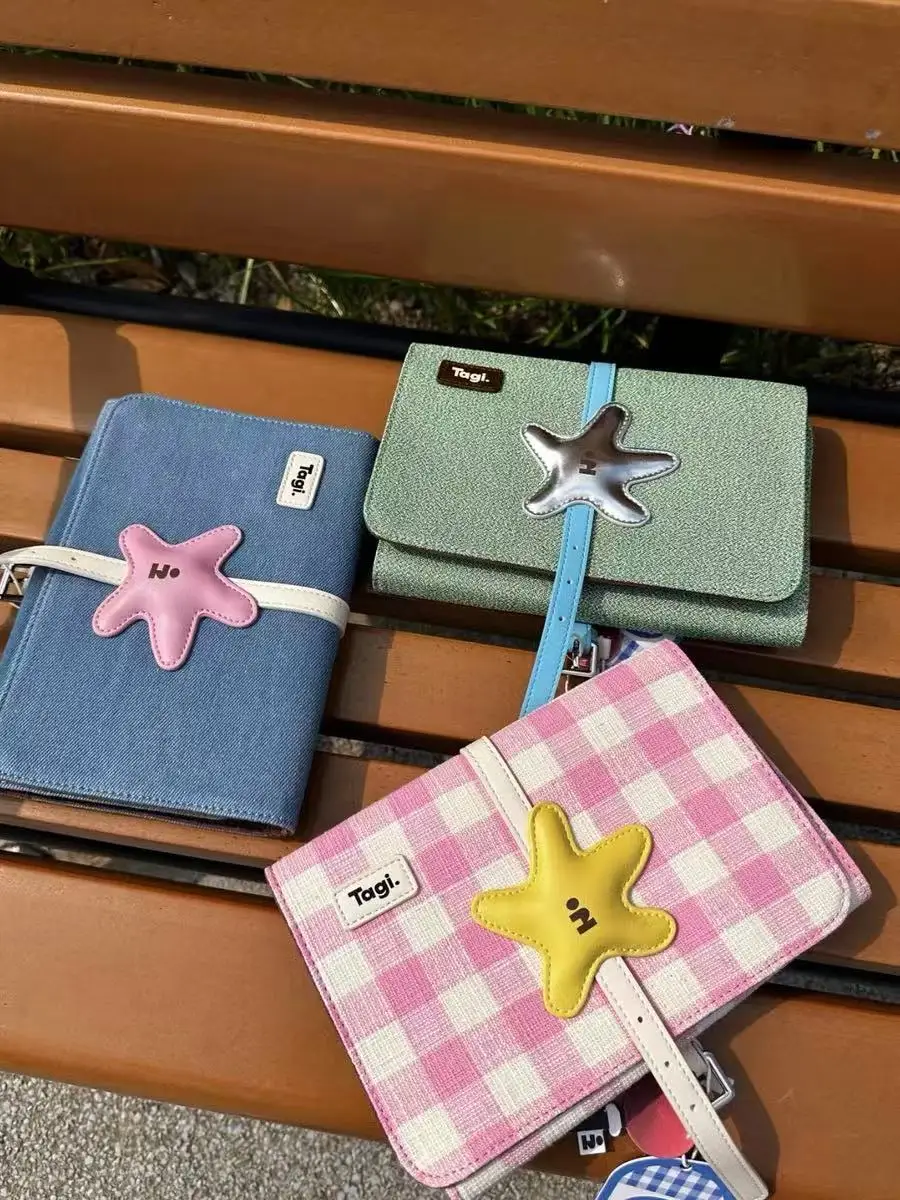 

Tagi Large Capaci Leather Jewelry Storage Bag Travel Portable Handbag Multifunctional Faionable Youth Casual Soft PU Squa...