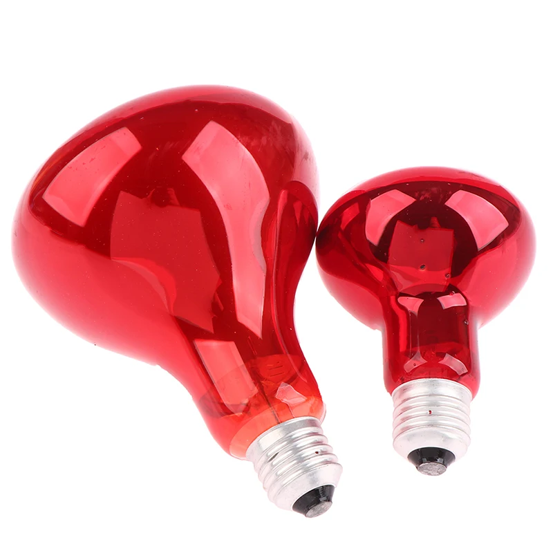 Bombillas de fisioterapia infrarrojas, lámpara roja de 100W y 150W para terapia de calefacción, dolor corporal, cuello, artritis, relajación