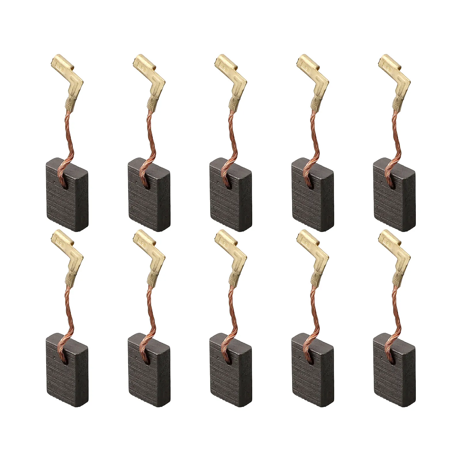

High Quality Carbon Brushes Replacement CB330 10pcs 9554NB 9555NB CB318 Replacements 16 X 11 X 5 Mm Carbon/Metal