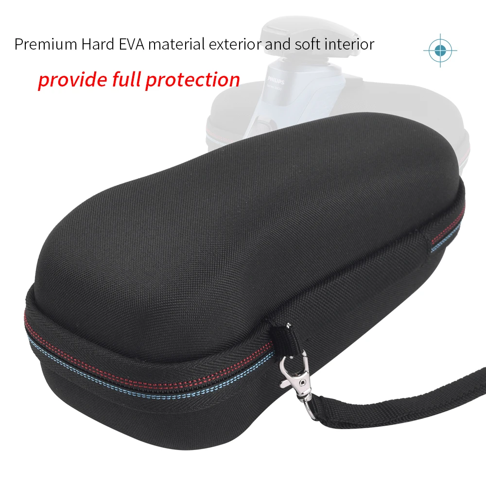 Bolsas de almacenamiento para afeitadoras Philips Series S5000/6000/7000/9000 FT618 HQ7380 PT731 RQ526, estuche de transporte para afeitadora eléctrica para hombre Braun