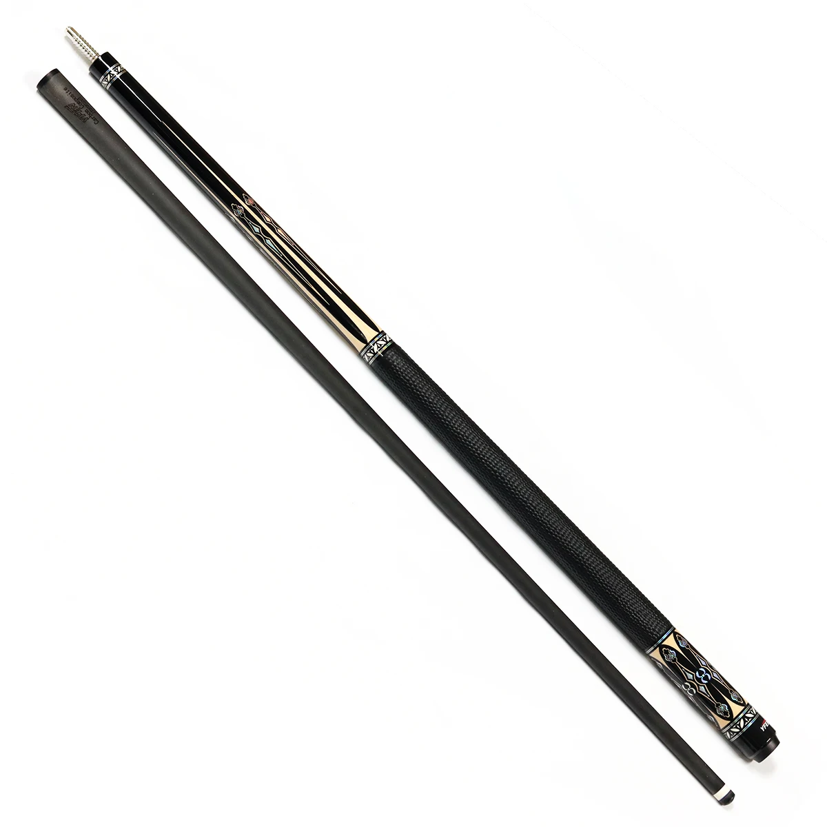 

hit productEconomical Carbon Fiber Cue Set Premium 1/2 High-Tech 58-inch Carbon Fiber Shaft Pool Cue & YFen Cue Bag with Extensi