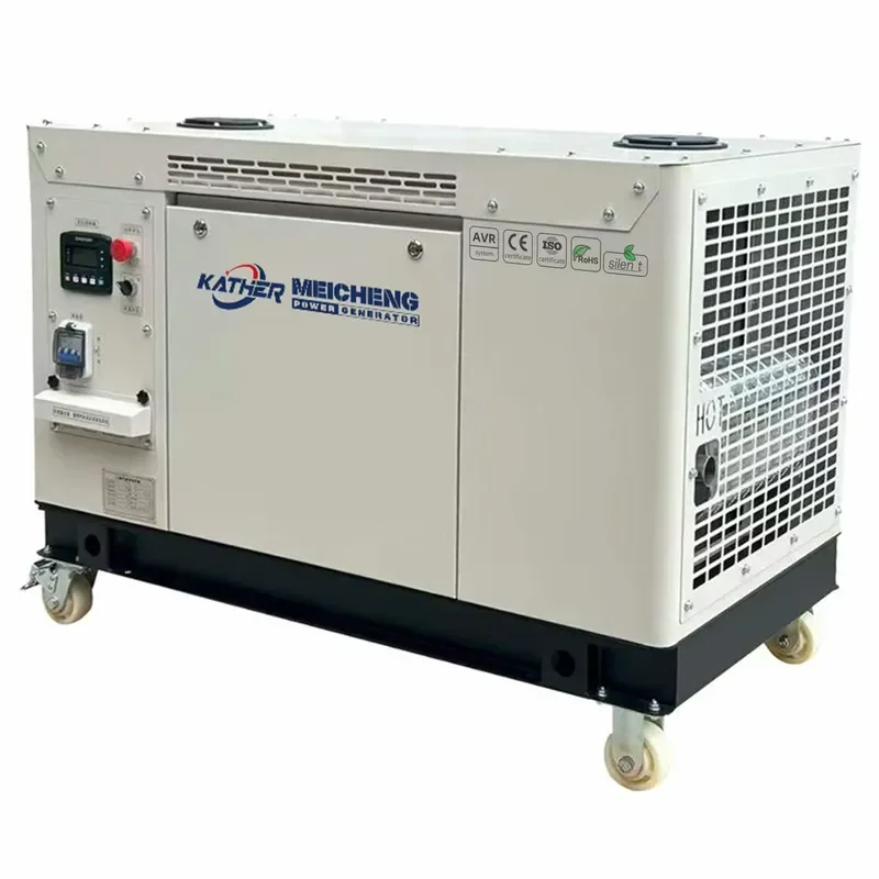 5/6/8/10/15/20/25kVA Silent Petrol Generators Set 4Stroke LPG LNG Generator ATS Optional Backup Power Generadores A