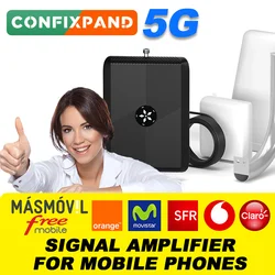 CONFIXPAND 5G mobile signal amplifier Repeater 3g 4g 5g powerful signal amplifier SPAIN house signal amplifier for mobile phone