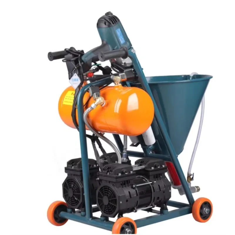 다기능 전기 시멘트 슬러리 퍼티 파우더 JS 방수 및 방화 실제 석재 페인트 스프레이 기계