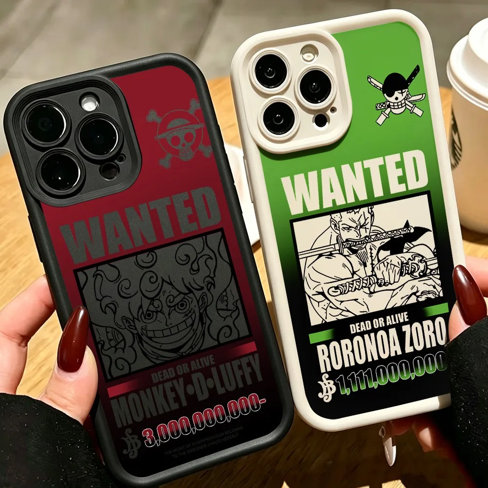 Anime Luffys Zoro Phone Case for Samsung S26 S25 S24 S23 S22 S21 S20 F06 M16 Note 20 FE Plus Ultra 4G 5G Soft Silicone TPU Cover