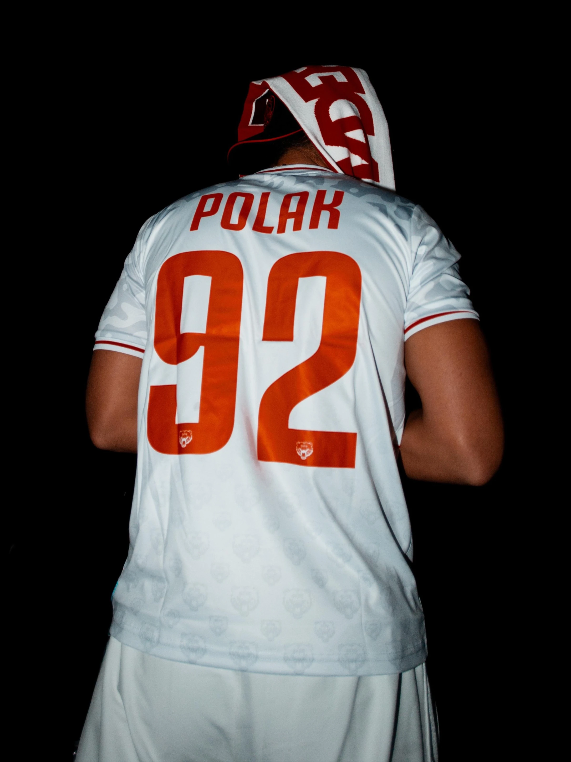 Hip Hop Football Jersey Gothic Letter Print Short Sleeved Quick Drying Sports T-shirt Polak 92 Streetwear Casual Y2K T-shirt