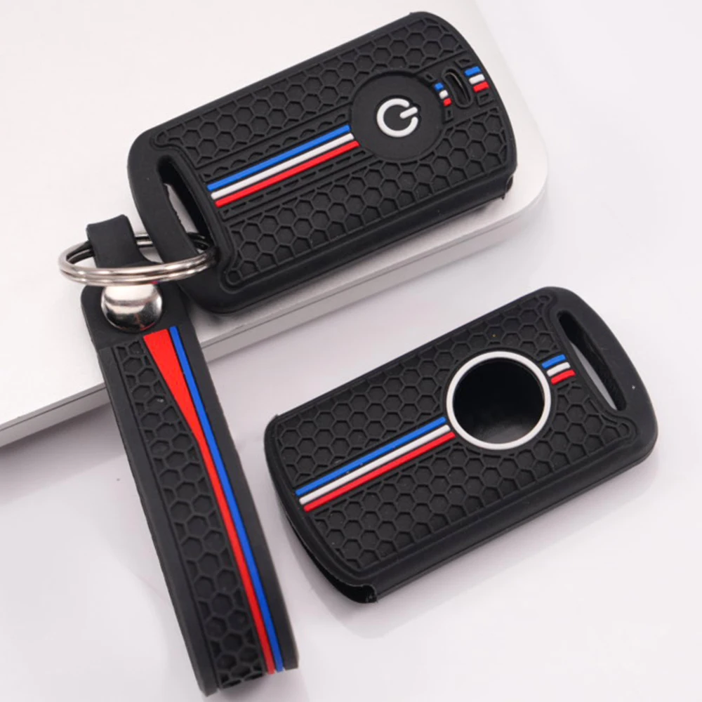 Key Fob Case With Wrist Strap For Honda PCX ADV Forza NSS Vario Click Scoopy Reliable Protection Anti Scratch Secure Comfortable