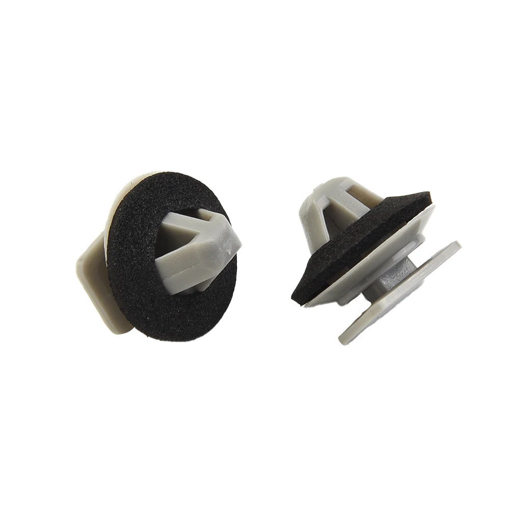 For Mazda For CX-5 For 2013-2016 Front Door Lower Molding Retainer Clip OEM KD5351SJ3A Gray Nylon Trim Fastening Component