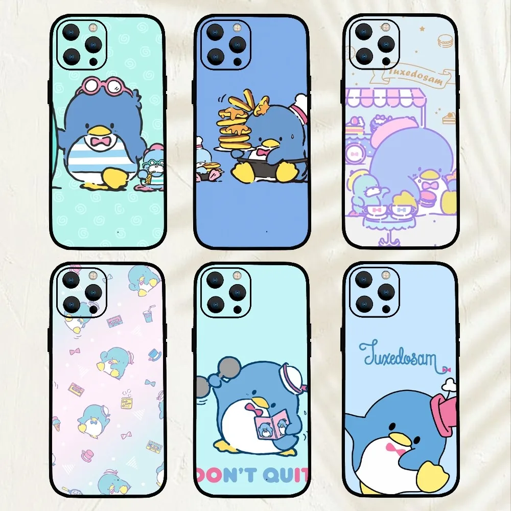 MINISO Sanrio TUXEDOSAMS  Phone Case For Samsung Galaxy A53 A33 A70 A73 A54 A51 A71 A52S 5G Soft Cover Shell