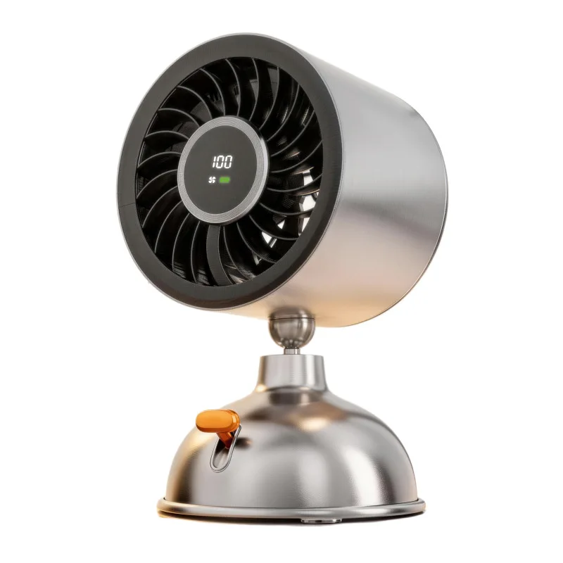 

Desktop Fan Desktop Portable USB Rechargeable Advanced Sense Shaking Head