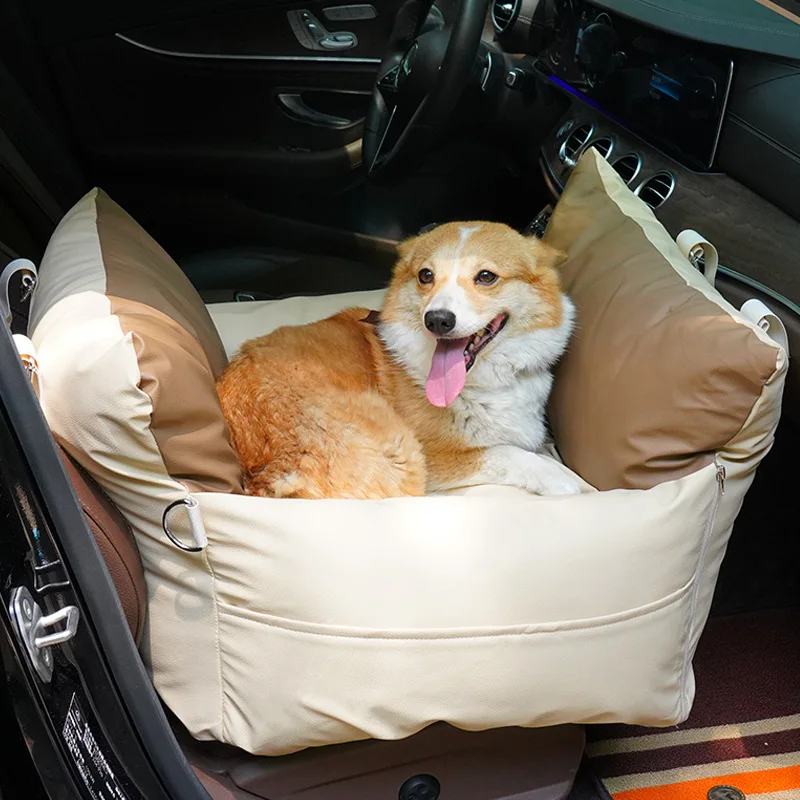Hamaca de seguridad para perro en el coche, asiento elevador - imagen 2