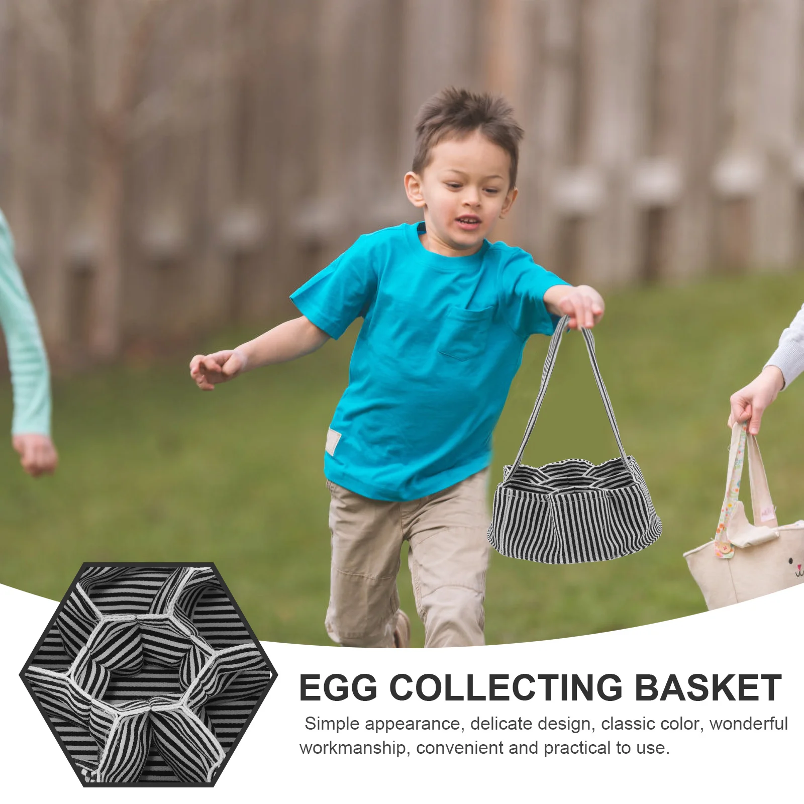 7pcs Egg Basket For Collecting Fresh Chicken Eggs Canvas Mini Farm Garden Storage Use Chicken Egg Holder Eggs Gathering Basket