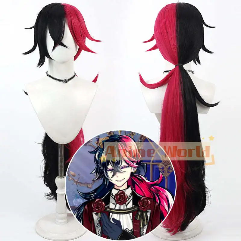 Devil Butler with Black Cat Lucas Thompscie Cosplay Wig Synthetic Hair Heat Resistant Halloween Role Play Party