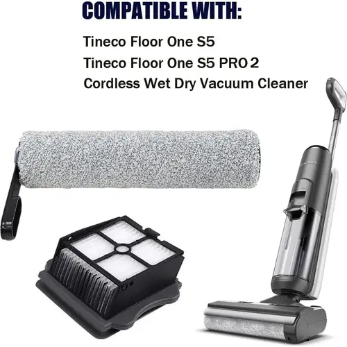 무선 진공 청소기 액세서리 교체 부품 키트, 티네코 플로어 ONE S5/플로어 원 S5 프로 2 호환 