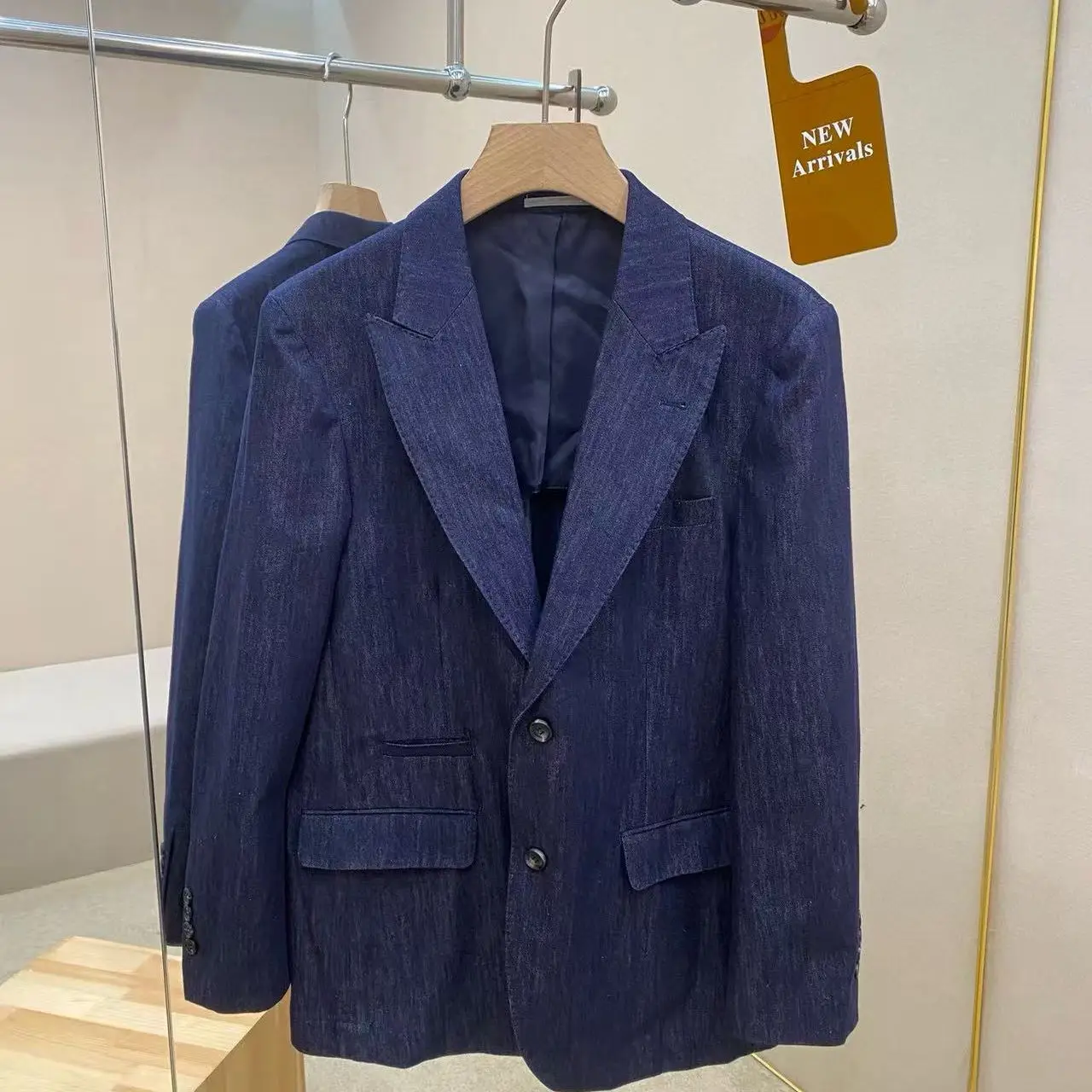 

BC Italian casual suit men's lapel blazer simple trousers