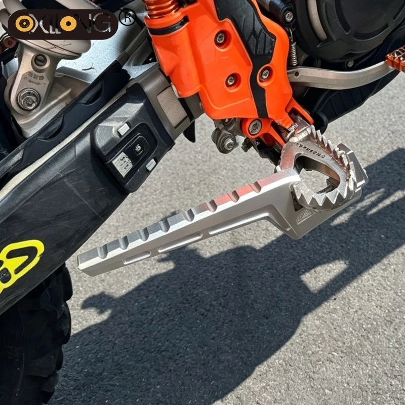 For 125EXC 200EXC 250EXC 300EXC 350EXC-F 380EXC 400EXC 450EXC Passenger Foot Peg Extensions Dirt Bike CNC Part Footpegs Extended