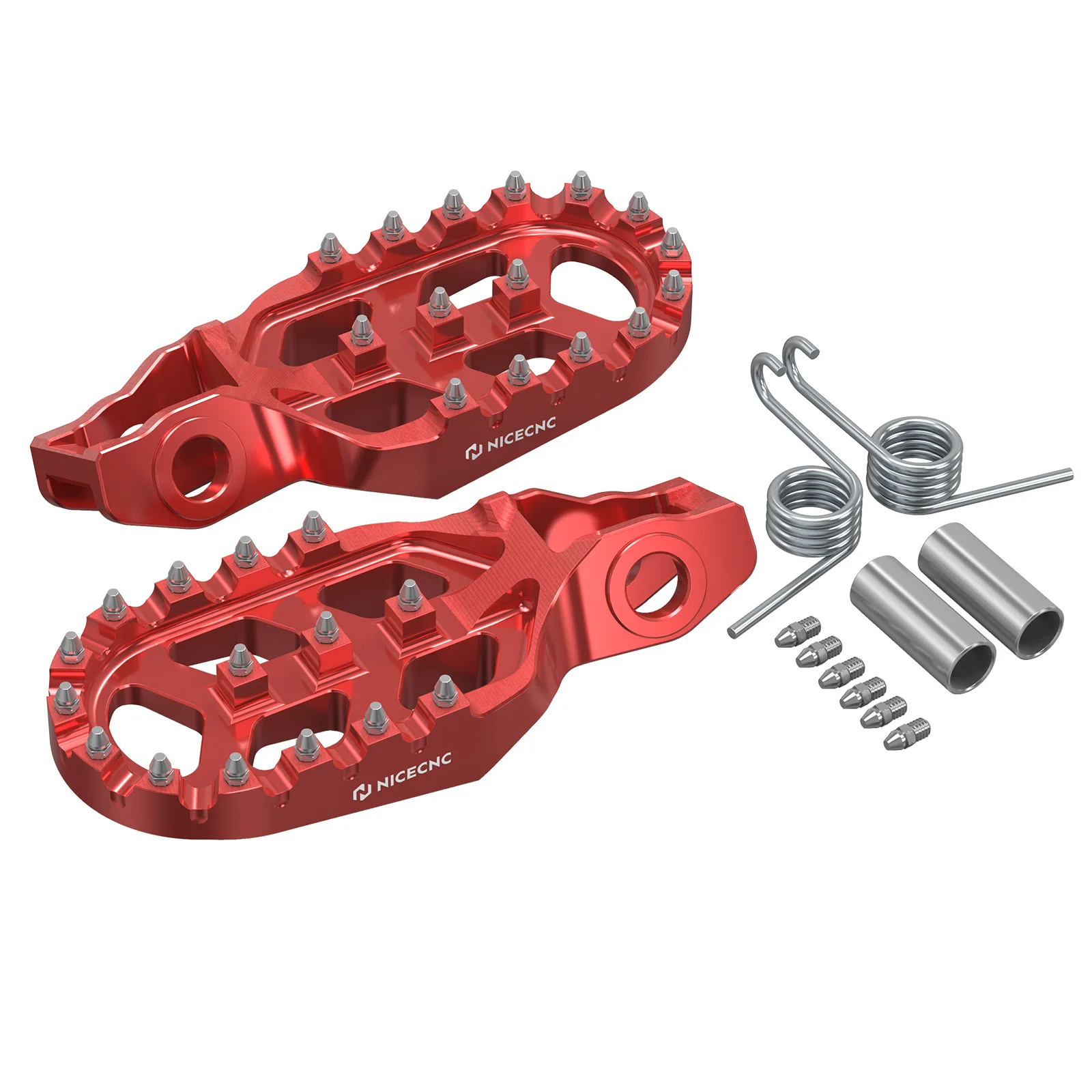 NICECNC Für Stark Varg MX Stark Varg EX SM 2024 2025 2026 Elektrisches Dirt Bike Verlängerungs-Fußrasten Aluminium – Detail 9