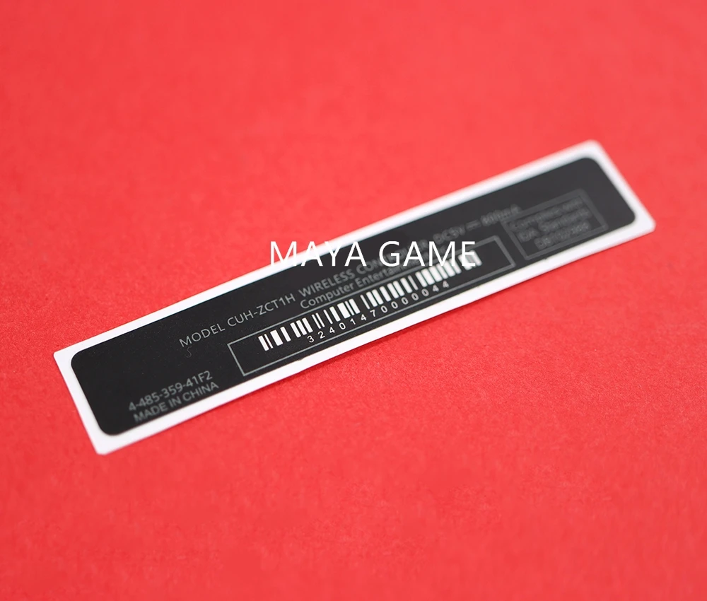 Dành Cho Máy Chơi Game Playstation 4 PS4 Bộ Điều Khiển Nhà Ở Vỏ Mỏng Lưng Mark Thẻ Dán Miếng Dán Nhãn Hải Cẩu OEM 20 Cái/lốc