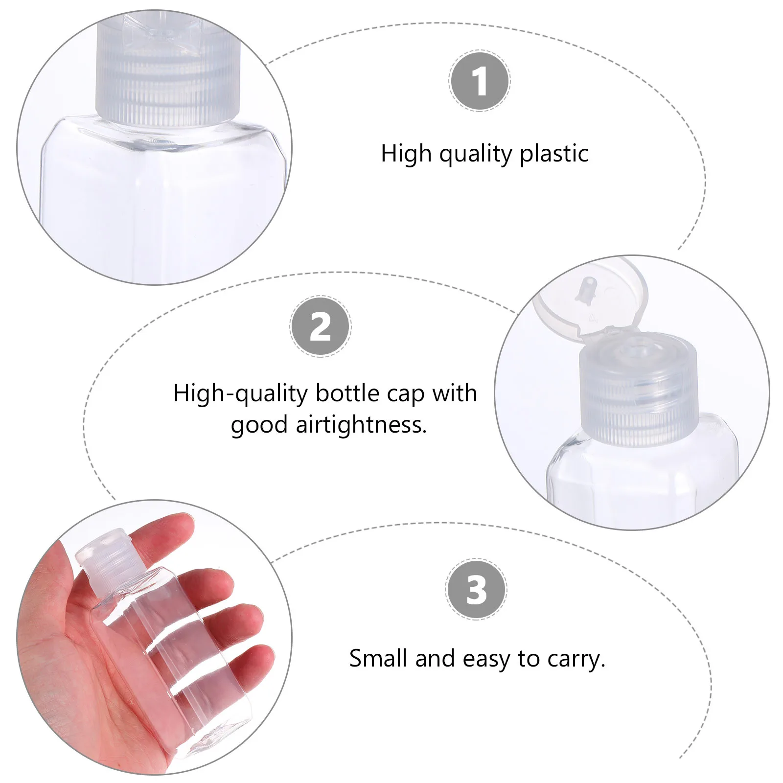 

outdoor travel bottle empty bottle cosmetics portable travel bottle dispenser refillable bottle small