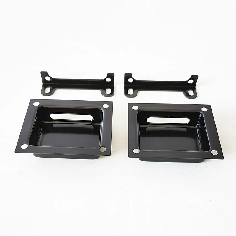 

2 Pcs Transformer Cover Shields EI76/86/96/105/114 End Bells Shrouds Thickening Iron Side Top Protective Lids