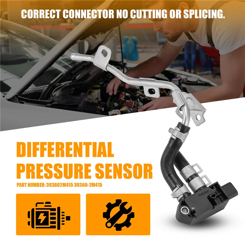 

Strict Turbo Charger Differential Pressure Sensor For Hyundai Tucson Sonata 39360-2M415 393602M415