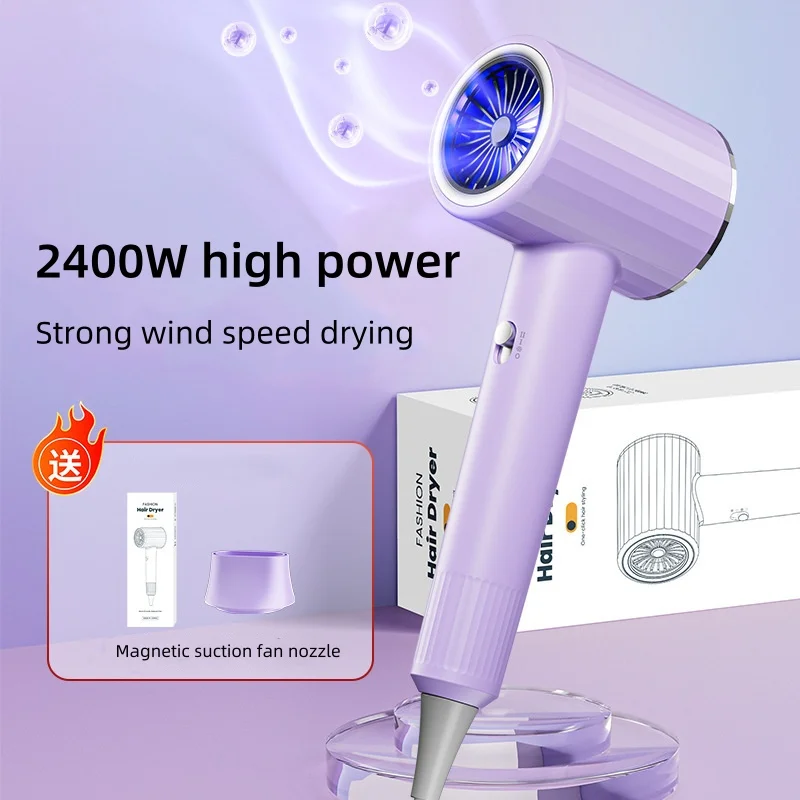 110V，220V High-Speed Hair Dryer, High-Power Quick Drying Hair Salon, Professional Household Blue Light Negative Ion Hair Dryer