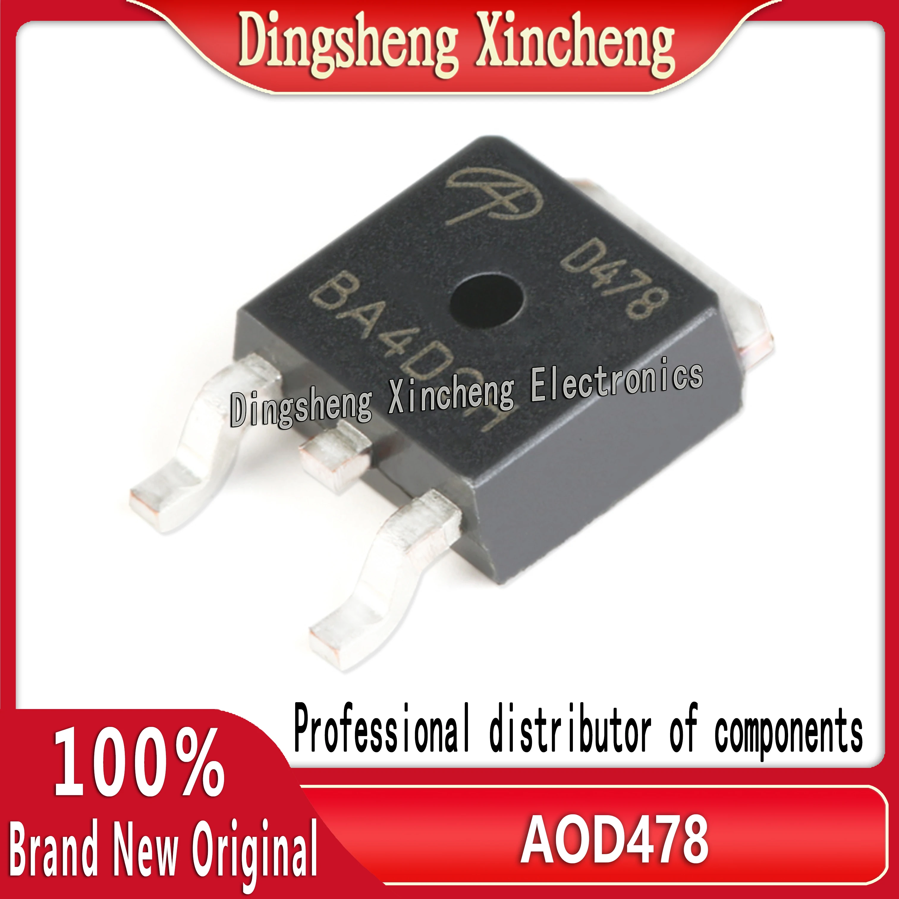 Original genuine AOD478 TO-252 N-channel 100V/11A SMT MOSFET