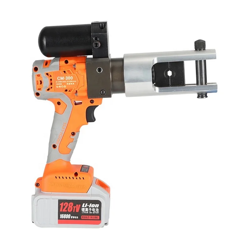 

Small Lightweight Style CM-300 Electric Battery Cable Lug Hydraulic Electric Crimping Tool