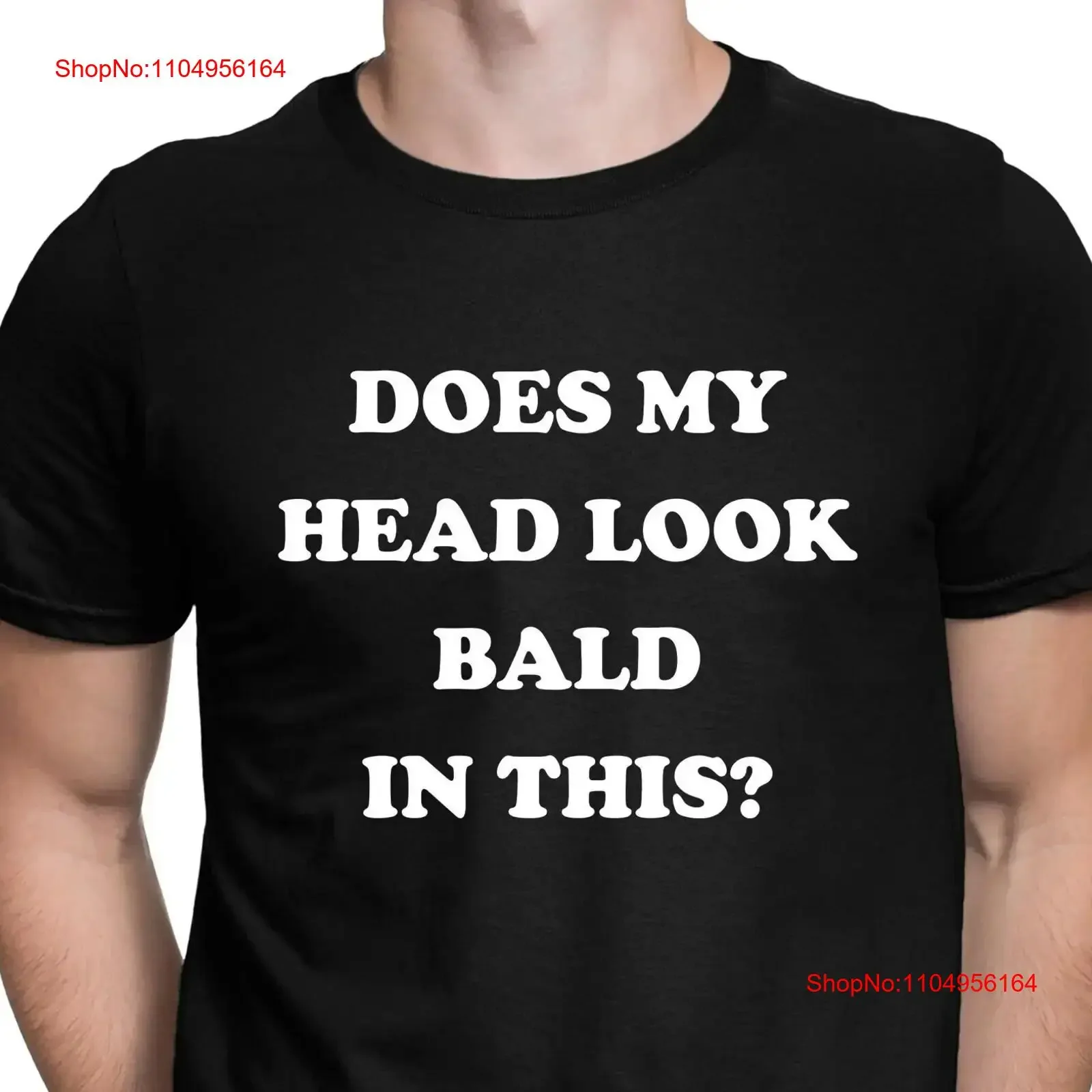 

Мужская забавная футболка Does My Head Look Bald in this Мужская шутка Baldi Dad Grandad Веселая для мужчин винтажная мытая растянутая мягкая футболка