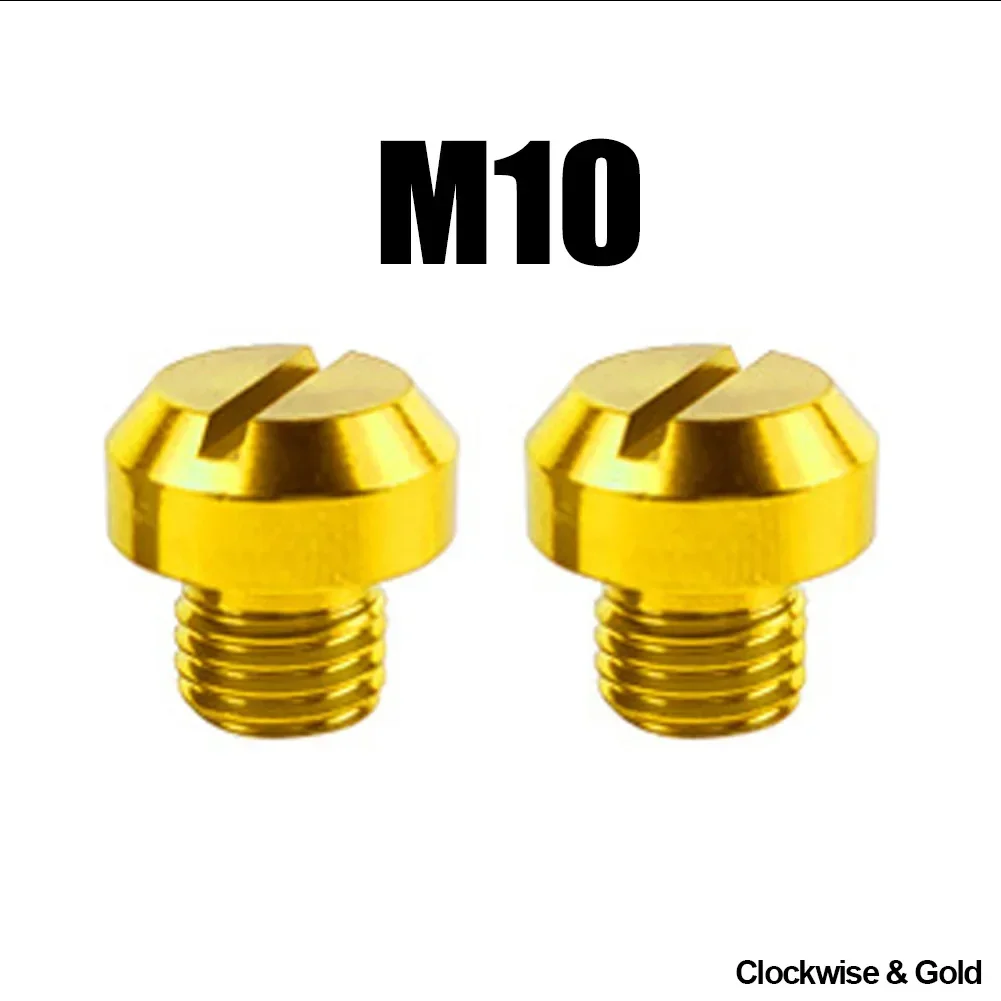 2PCS M8 M10 * 1,25 Motorrad Spiegel Loch Stecker Schraube Schrauben Für Yamaha Honda Kawasaki Suzuki BMW Aprilia Ducati universal