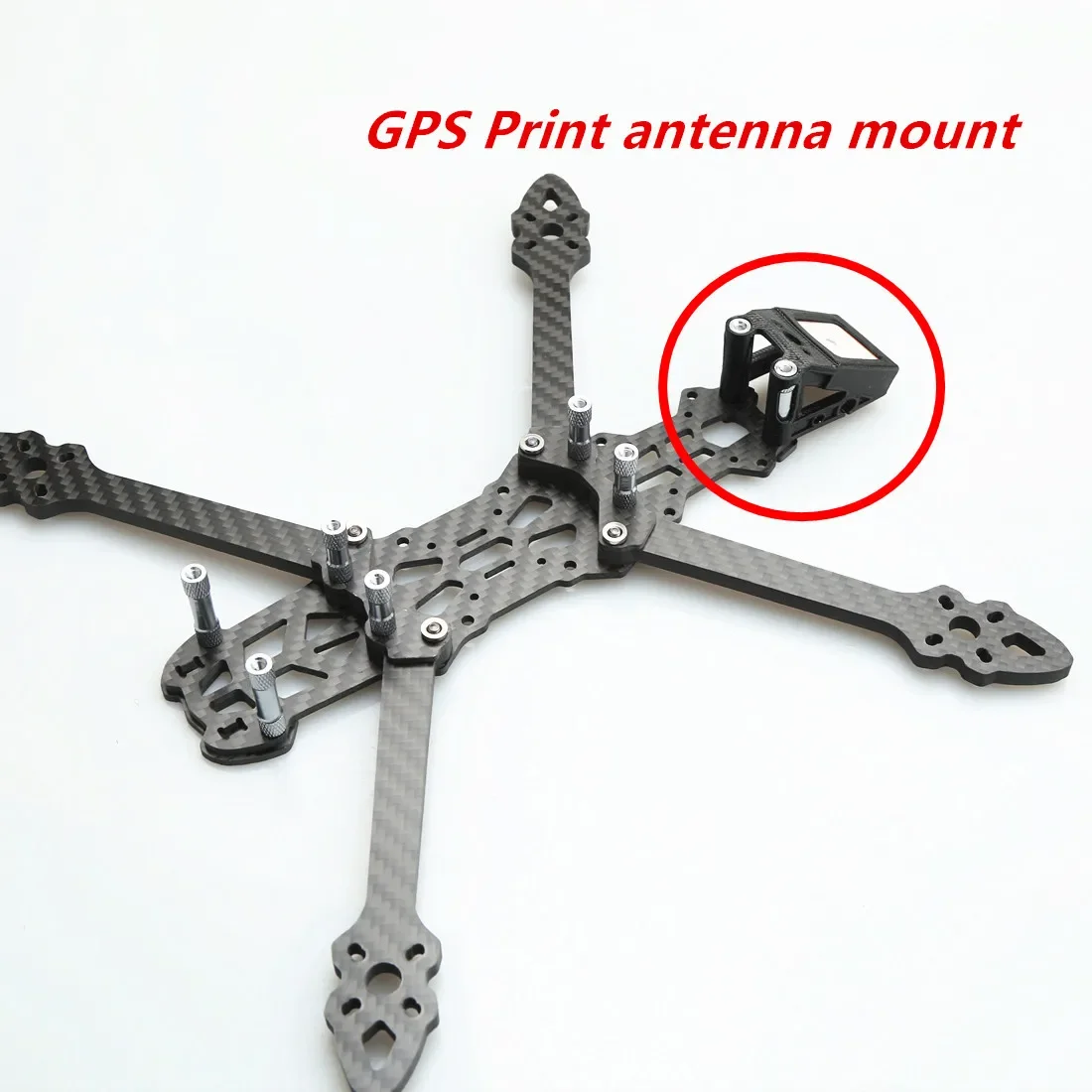 NEEBRC 25mm GPS Antenna Base Print Holder Mount for Mark4 5/6/7/8inch RC FPV Racing Drone Frame Quadcopter Four-axle Freestyle