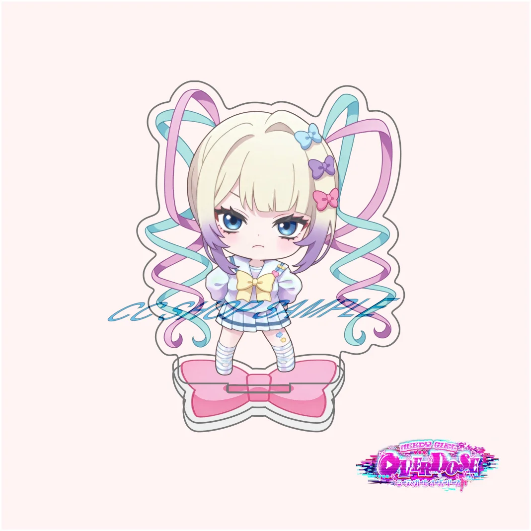 Anime Needy Streamer Overload Needy Girl Overdose Acrylic Stand Keychain KAngel Ame-chan Choten-chan Desk Decor Model Plate Gift
