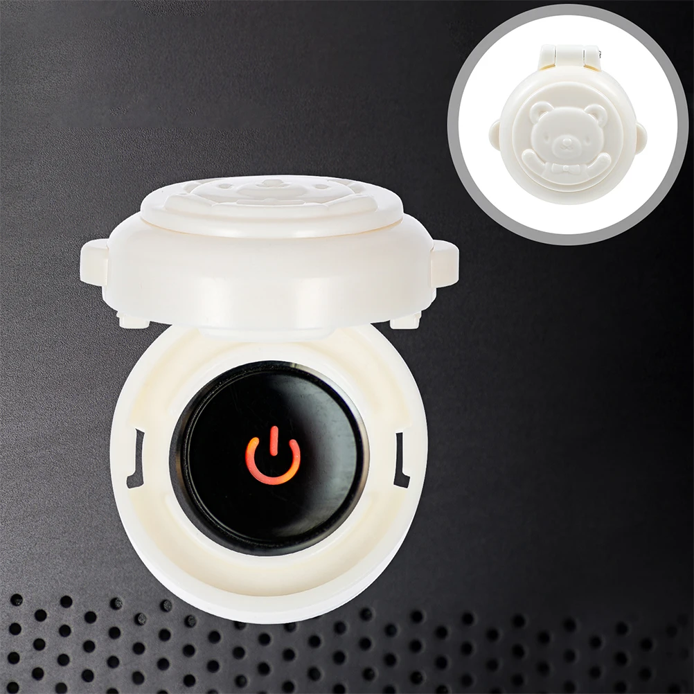 

3 Pcs Childproof Key Protection Lock Computer Power Button Cover Emergency Baby