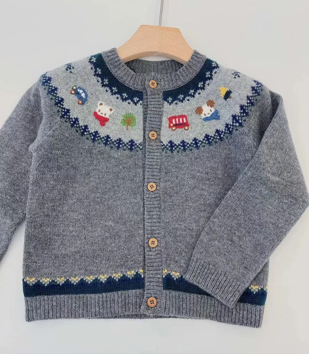 veste-tricotee-a-motif-de-lapin-de-dessin-anime-fait-a-la-main-pour-bebe-fille-cardigan-manteau-d'aviation-vetements-pour-enfants-95-laine-5-cachemire